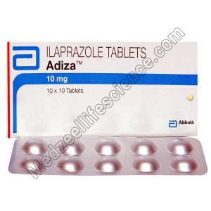 Adiza 10mg Tablet (ILAPRAZOLE)