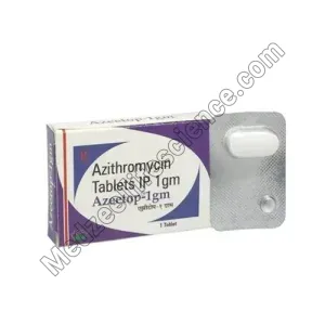 Azeetop 1000mg Tablets (Azithromycin)