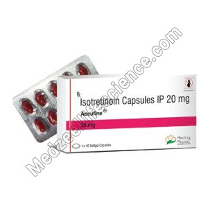 Accufine 20mg Capsules (Isotretinoin 20 mg)