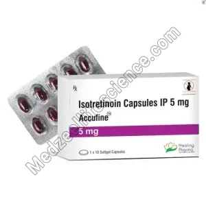 Accufine 5mg capsule (isotretinoin)