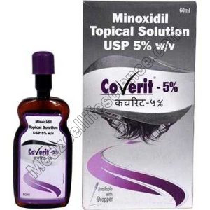 COVERIT 5% SOLUTION (MINOXIDIL)