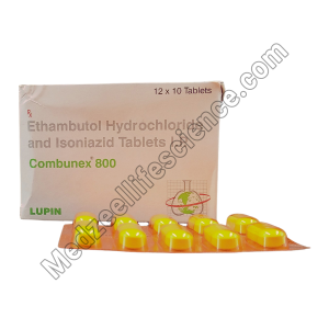Combunex 800 Tablet (Ethambutol/Isoniazid)