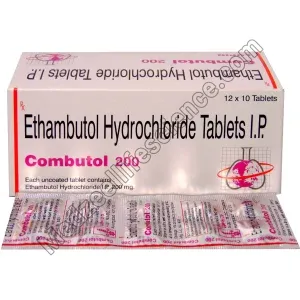 Combutol 200Mg Tablet (Ethambutol)