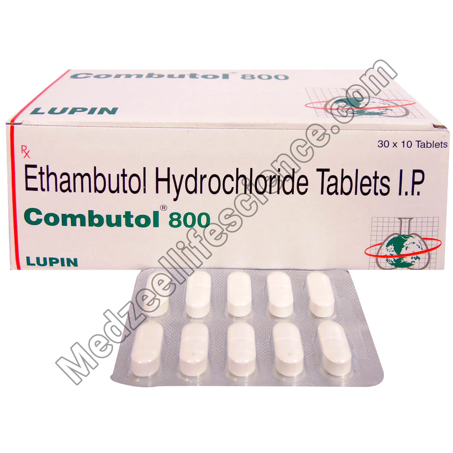 Combutol 800Mg Tablet (Ethambutol)