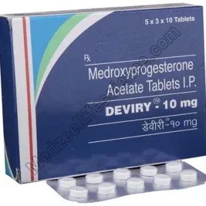 Deviry 10mg Tablet (Medroxyprogesterone)