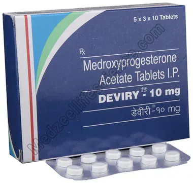 Deviry 10mg Tablet (Medroxyprogesterone)