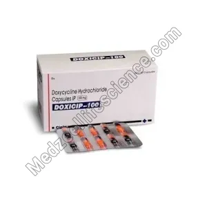 Doxicip 100Mg Capsule (Doxycycline)