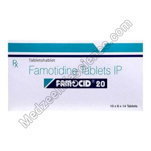Famocid 20mg Tablet (Famotidine)