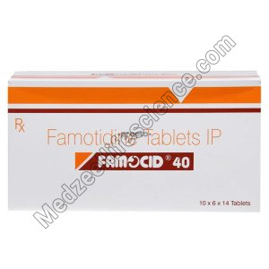 Famocid 40Mg Tablets (Famotidine)