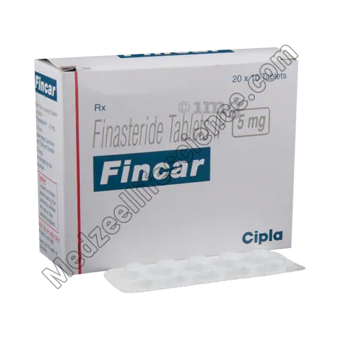 Fincar 5 mg Tablets (Finasteride)