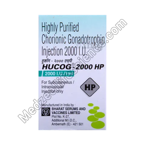Hucog 2000 HP Injection (Human Chorionic Gonadotropin)