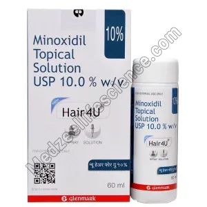 Hair 4U 10% SOLUTION (MINOXIDIL/AMINEXIL)