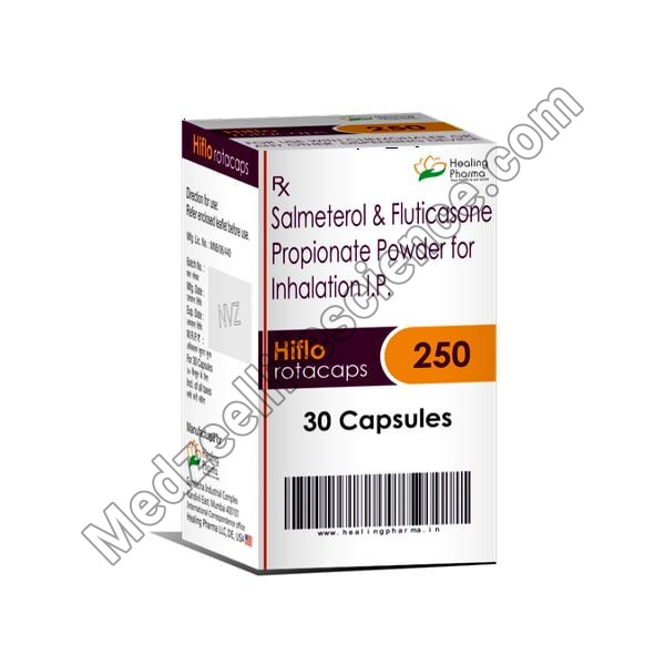 Hiflo Rotacaps 250 Mcg Capsules (Salmeterol/Fluticasone)