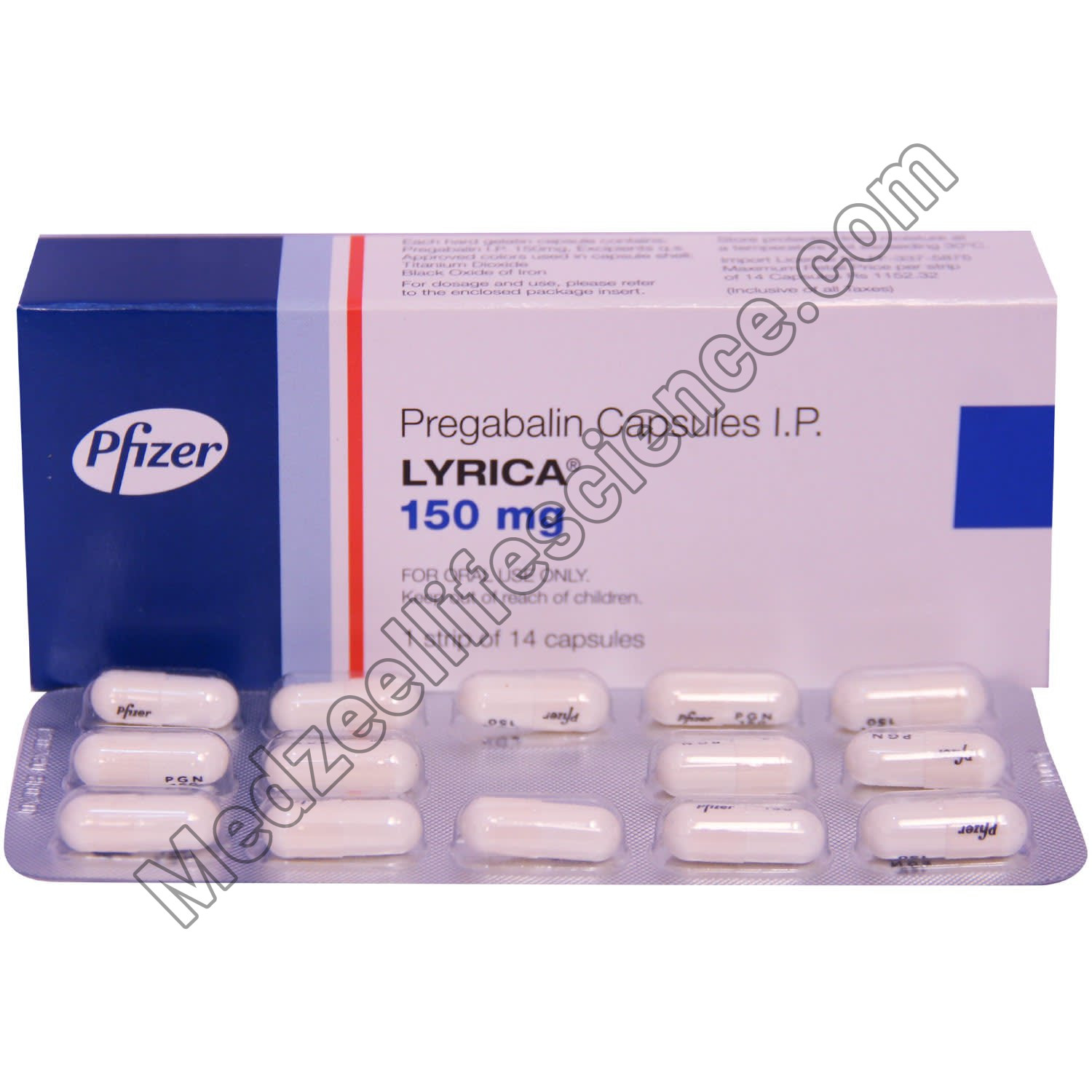 Lyrica 150mg Capsule (Pregabalin)