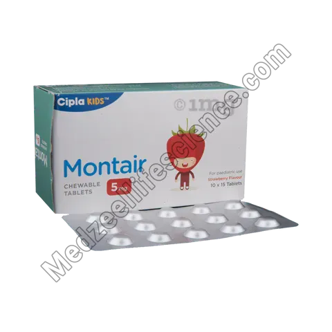 Montair Chewable 5Mg Tablets (Montelukast)