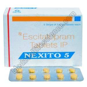 Nexito 5 Mg Tablet (Escitalopram)