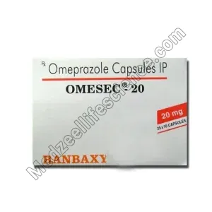 Omesec 20Mg Capsules (Omeprazole)