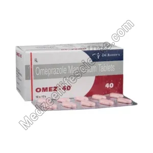 Omez 40Mg Tablets (Omeprazole)