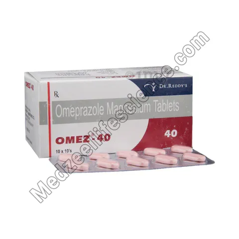 Omez 40Mg Tablets (Omeprazole)