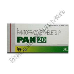 Pan 20Mg Tablets (Pantoprazole)