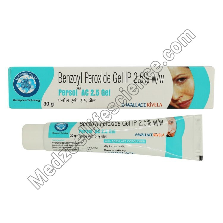 Persol AC 2.5% Gel (Benzoyl Peroxide)