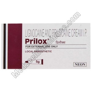 Prilox Cream 5 gm (Prilocaine/Lidocaine)