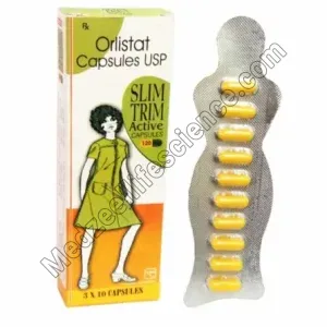 SLIM TRIM ACTIVE 120MG CAPSULES (ORLISTAT)