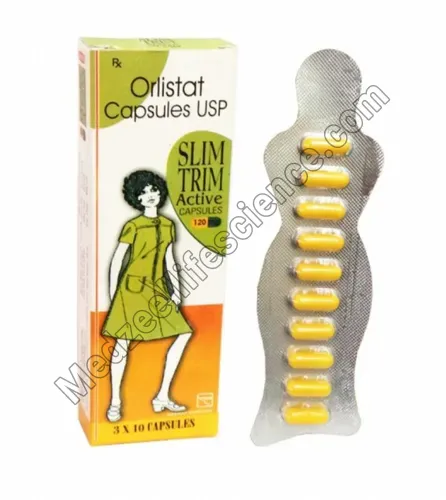 SLIM TRIM ACTIVE 120MG CAPSULES (ORLISTAT)