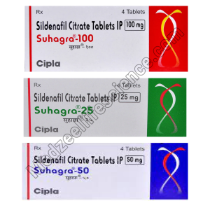 Suhagra Tablets (Sildenafil)