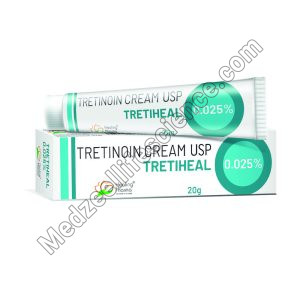 Tretiheal 0.025% Cream (Tretinoin)