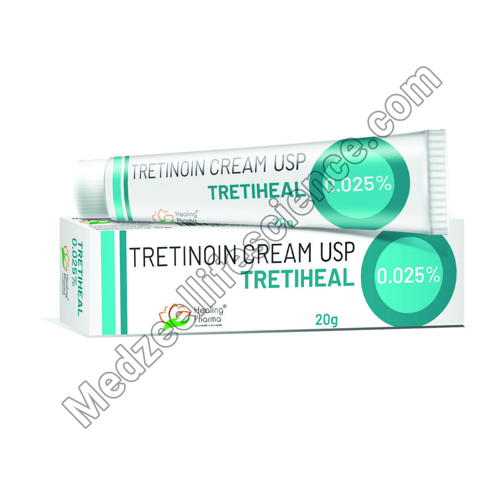 Tretiheal 0.025% Cream (Tretinoin)
