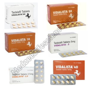 Vidalista Tablets (Tadalafil)
