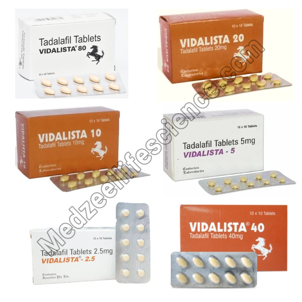 Vidalista Tablets (Tadalafil)