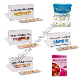 Zhewitra Tablets (Vardenafil)