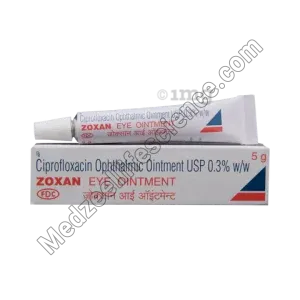 Zoxan Eye Ointment (Ciprofloxacin)