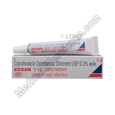 Zoxan Eye Ointment (Ciprofloxacin)