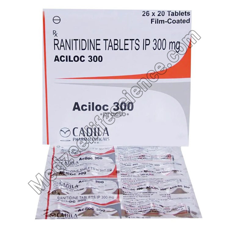 Aciloc 300mg Tablets (Ranitidine 300mg)
