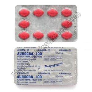 Aurogra 100Mg Tablets (Sildenafil)