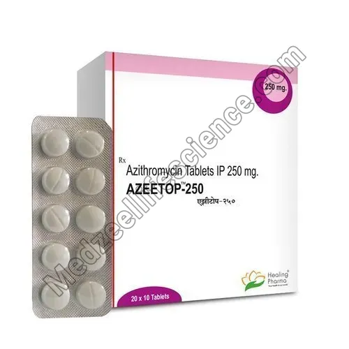 Azeetop 250mg Tablet (Azithromycin)