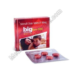 Bigfun 100Mg Tablets (Sildenafil)