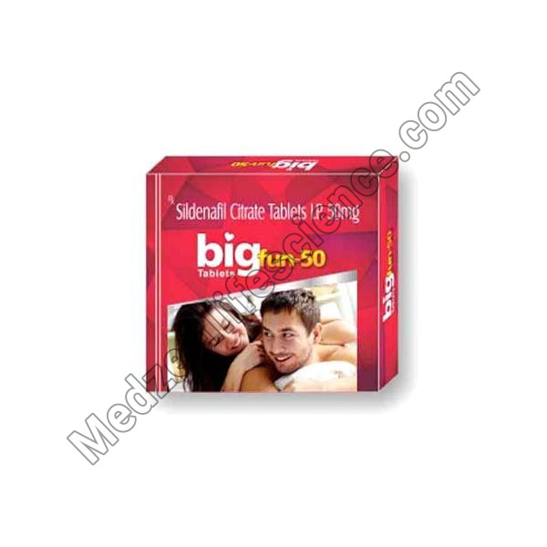 Bigfun 50Mg Tablets (Sildenafil)