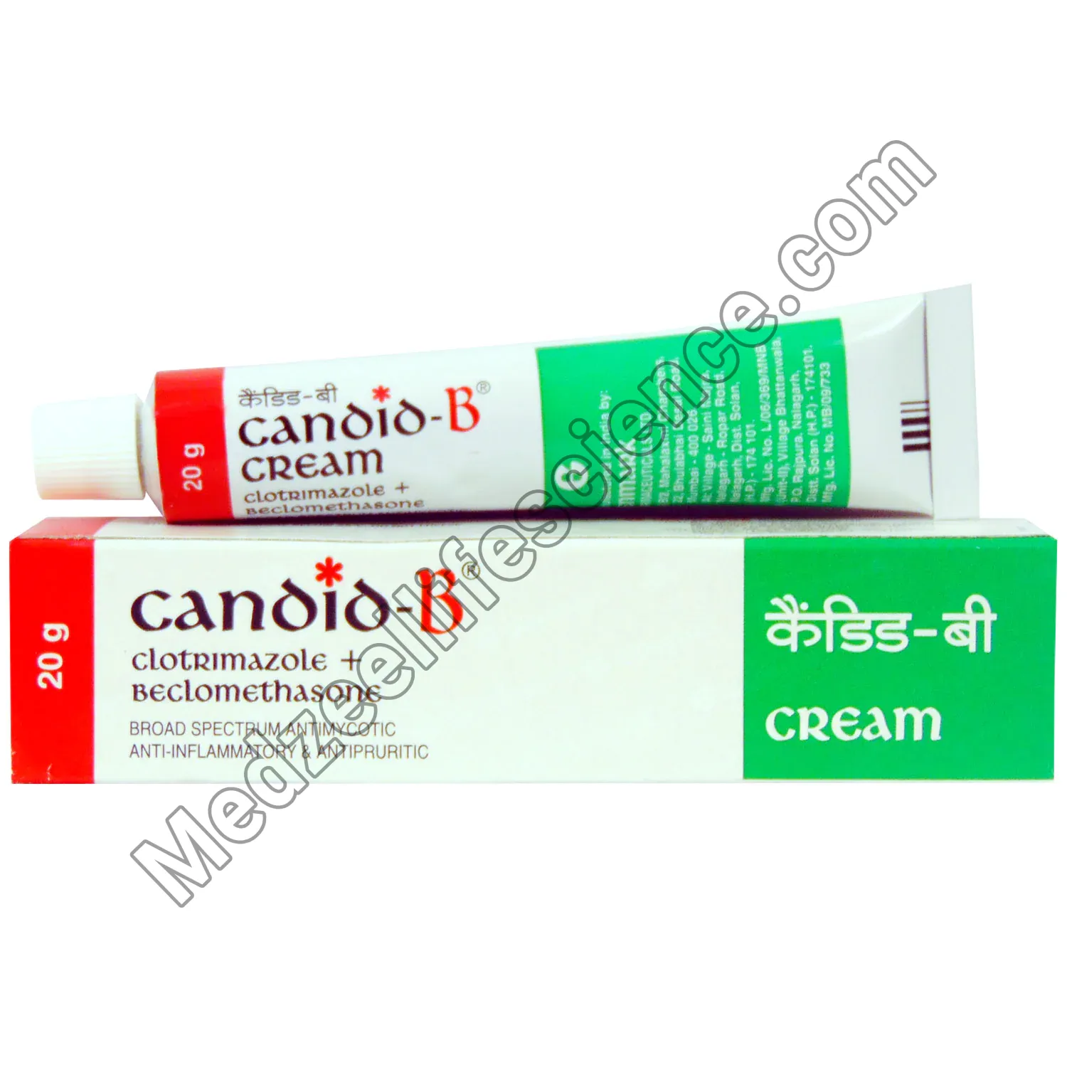 Candid B Cream 20Gm (Clotrimazole/Beclometasone)
