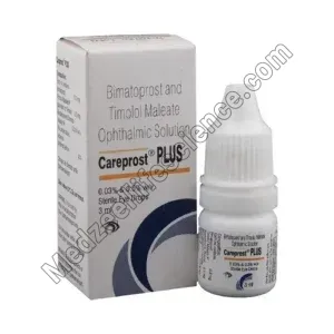 Careprost Plus Eye Drop (Bimatoprost/Timolol)