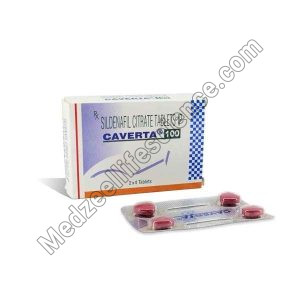 Caverta 100Mg Tablet (Sildenafil)