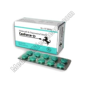 Cenforce D Tablet (Sildenafil/Dapoxetine)