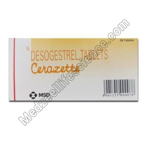 Cerazette 0.075mg Tablet (Desogestrel)