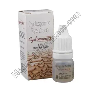 Cyclomune 0.1% Eye Drop (Cyclosporine)