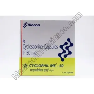 Cyclophil Me 50Mg Capsule (Cyclosporine)