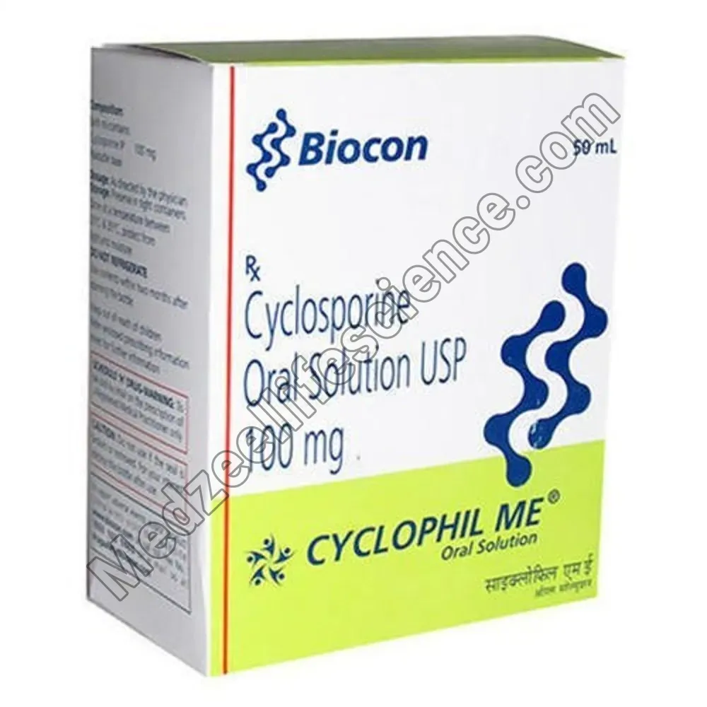 Cyclophil Me 100Mg (Cyclosporine)