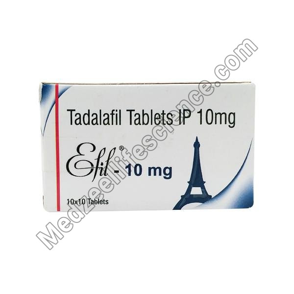 Efil 10Mg Tablet (Tadalafil)